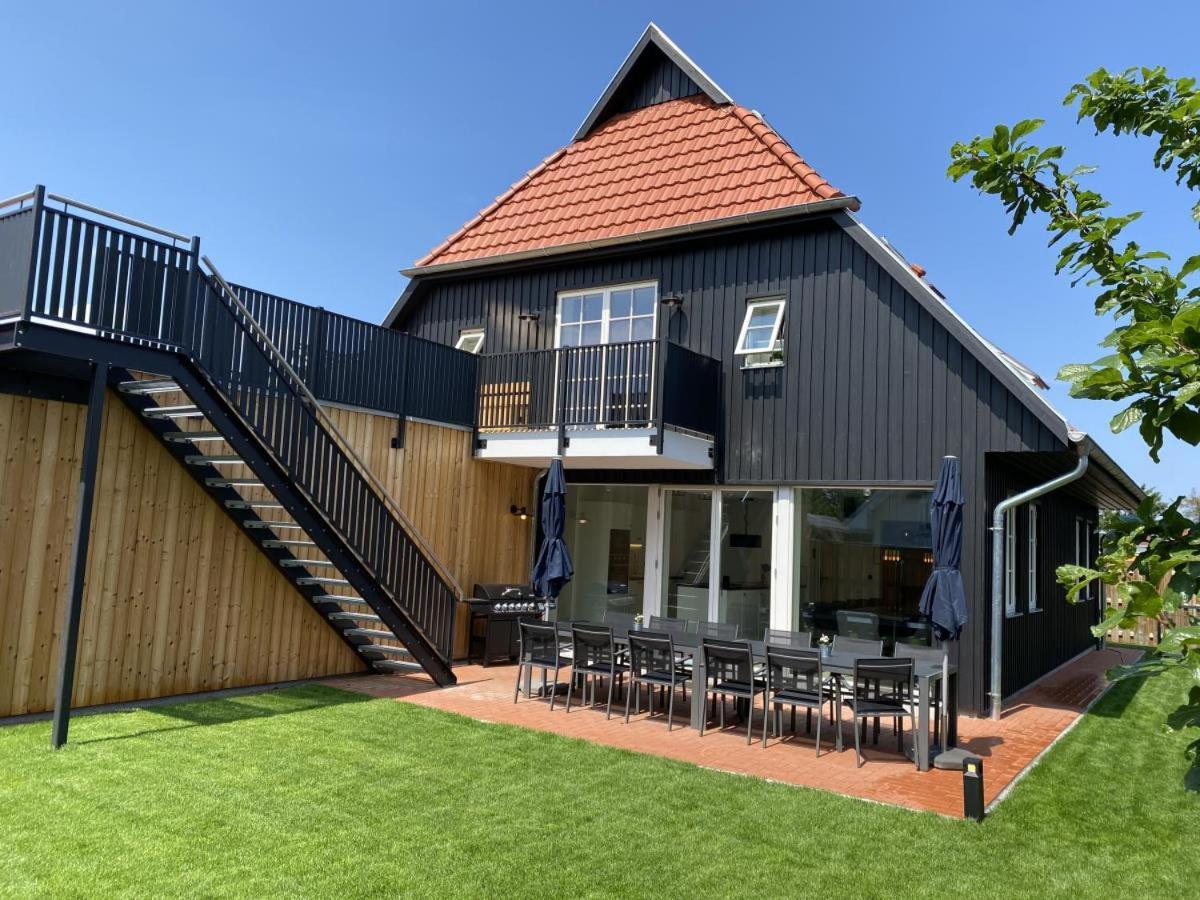 Villa Fh Magnolia Fuer 12 Pers. Mit Terrasse + Dachterasse à Born Extérieur photo
