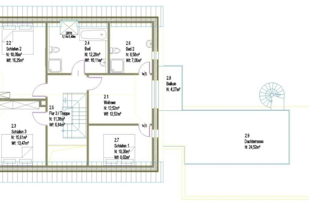 Villa Fh Magnolia Fuer 12 Pers. Mit Terrasse + Dachterasse à Born Extérieur photo
