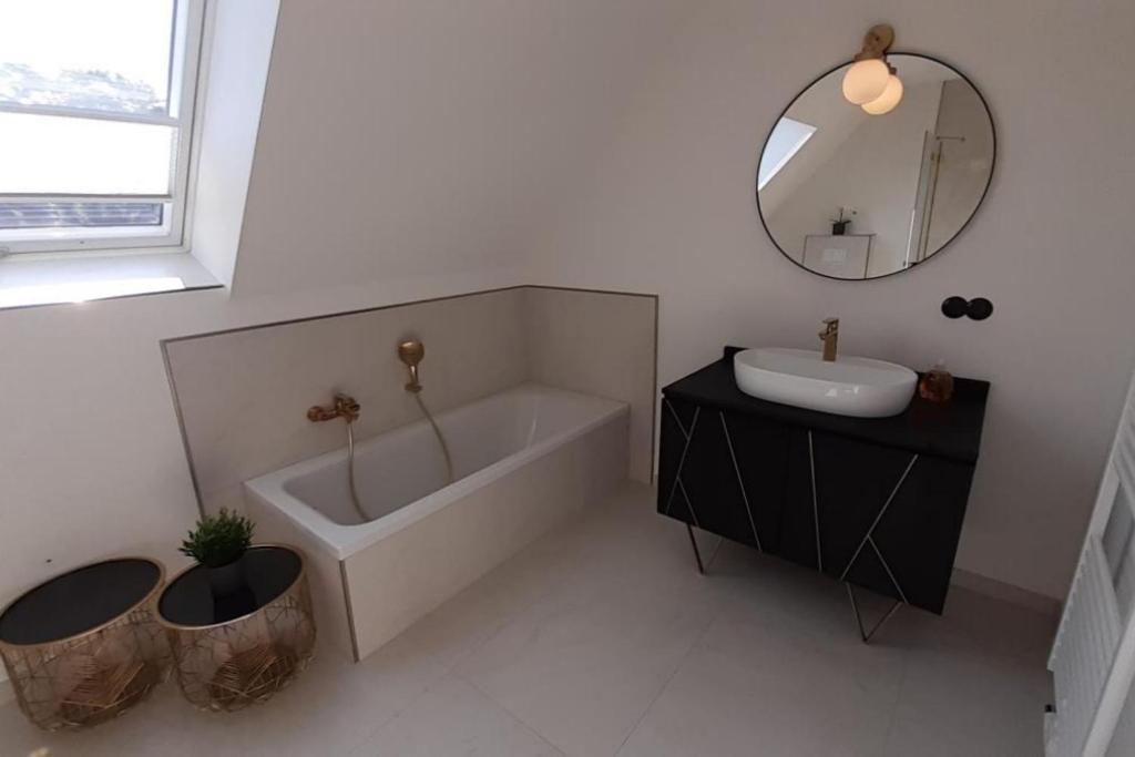 Villa Fh Magnolia Fuer 12 Pers. Mit Terrasse + Dachterasse à Born Extérieur photo